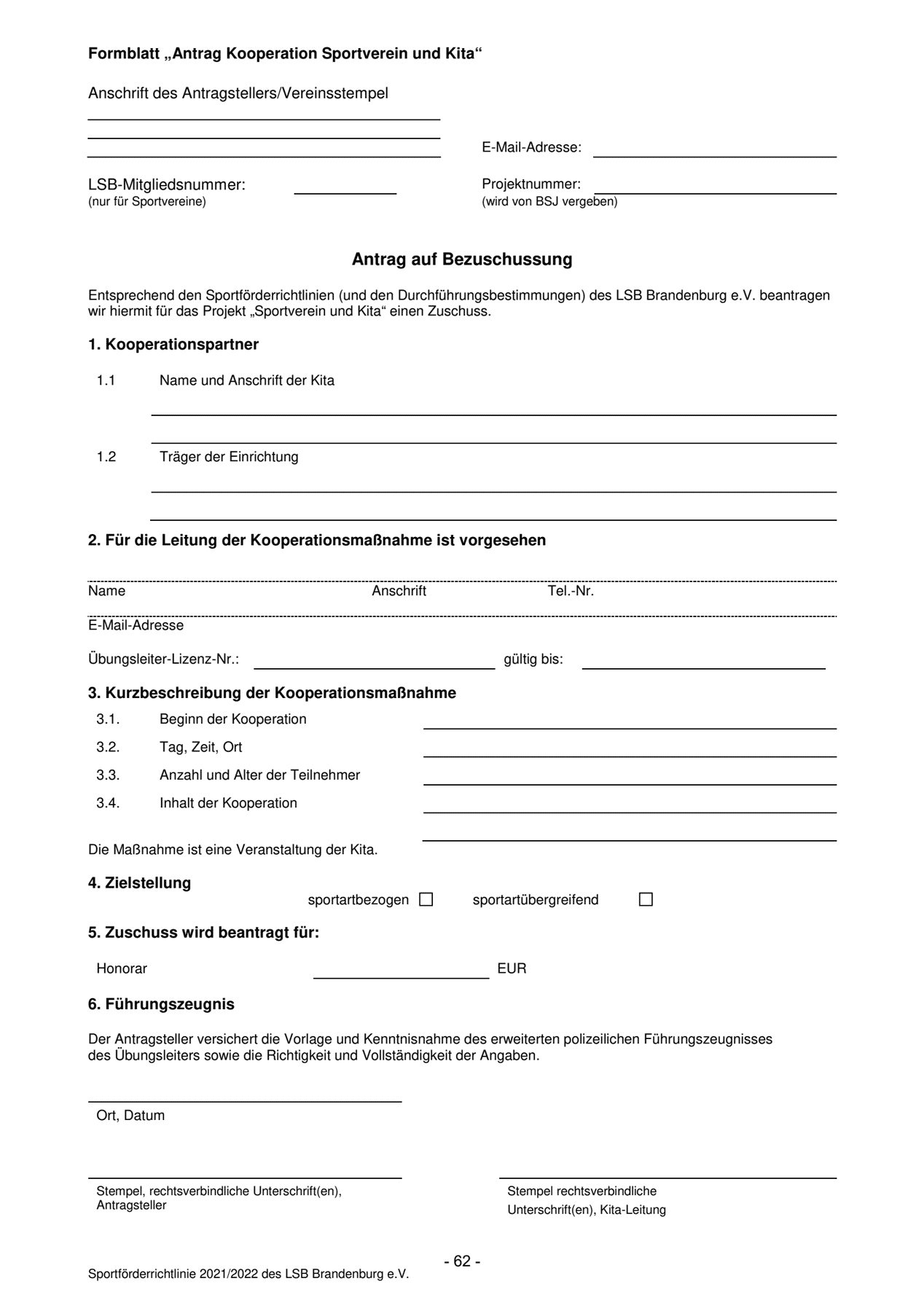 LSB Original Formular aus der PDF